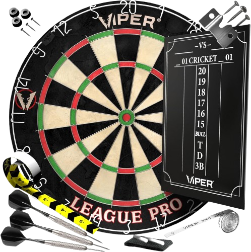 Professional League Grade Steel Tip Starter Set with Staple-Free Construction Technology