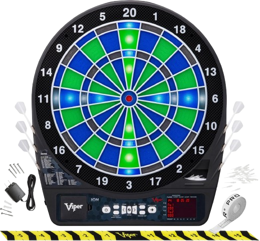 Ion Segment Gaming System with Light Based Challenges and Ultra Thin Spider Design